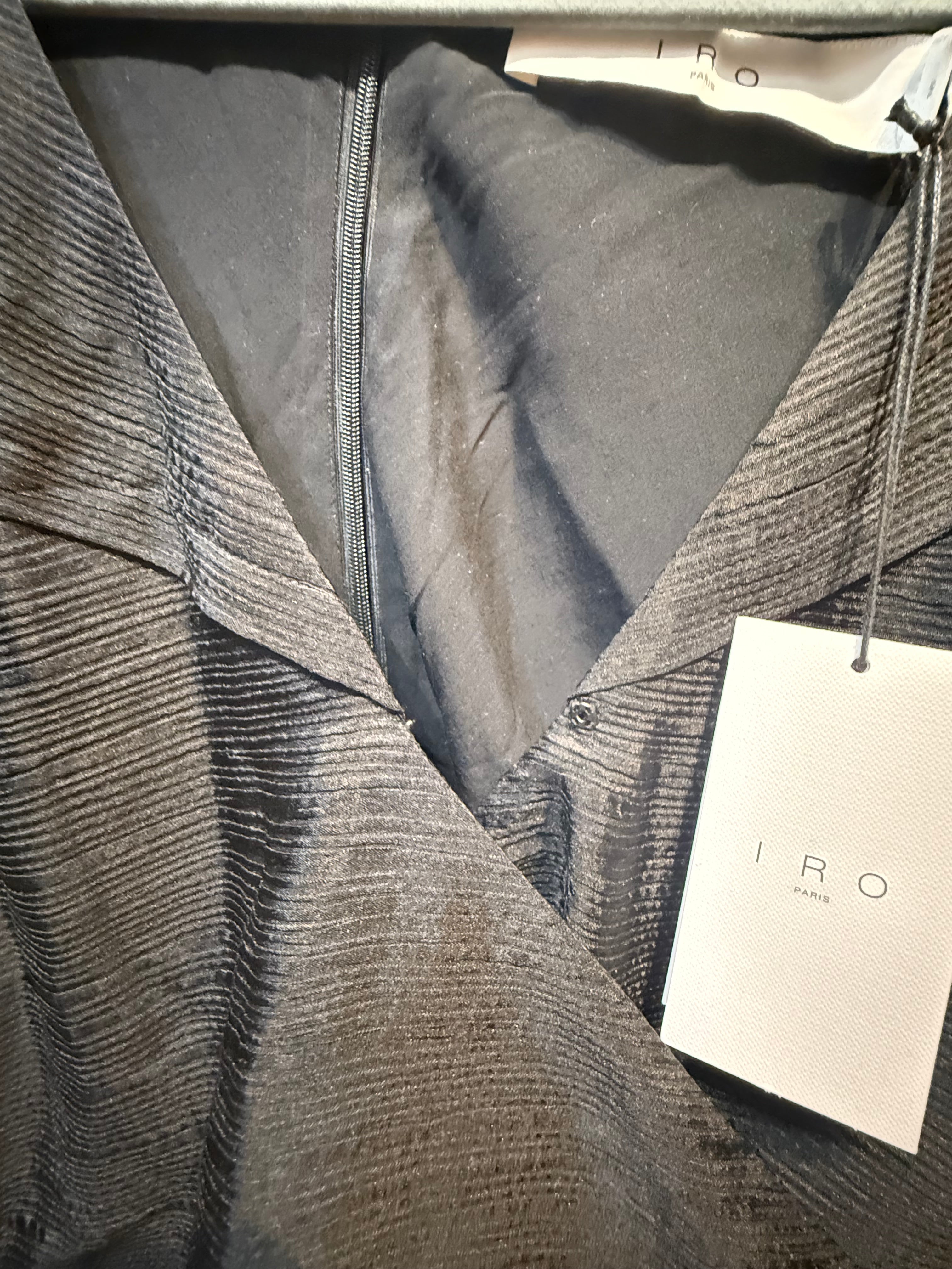 ✨ Sublime robe ANOKIA d'IRO Paris - Pièce d'exception Neuve 545€ T36 ✨