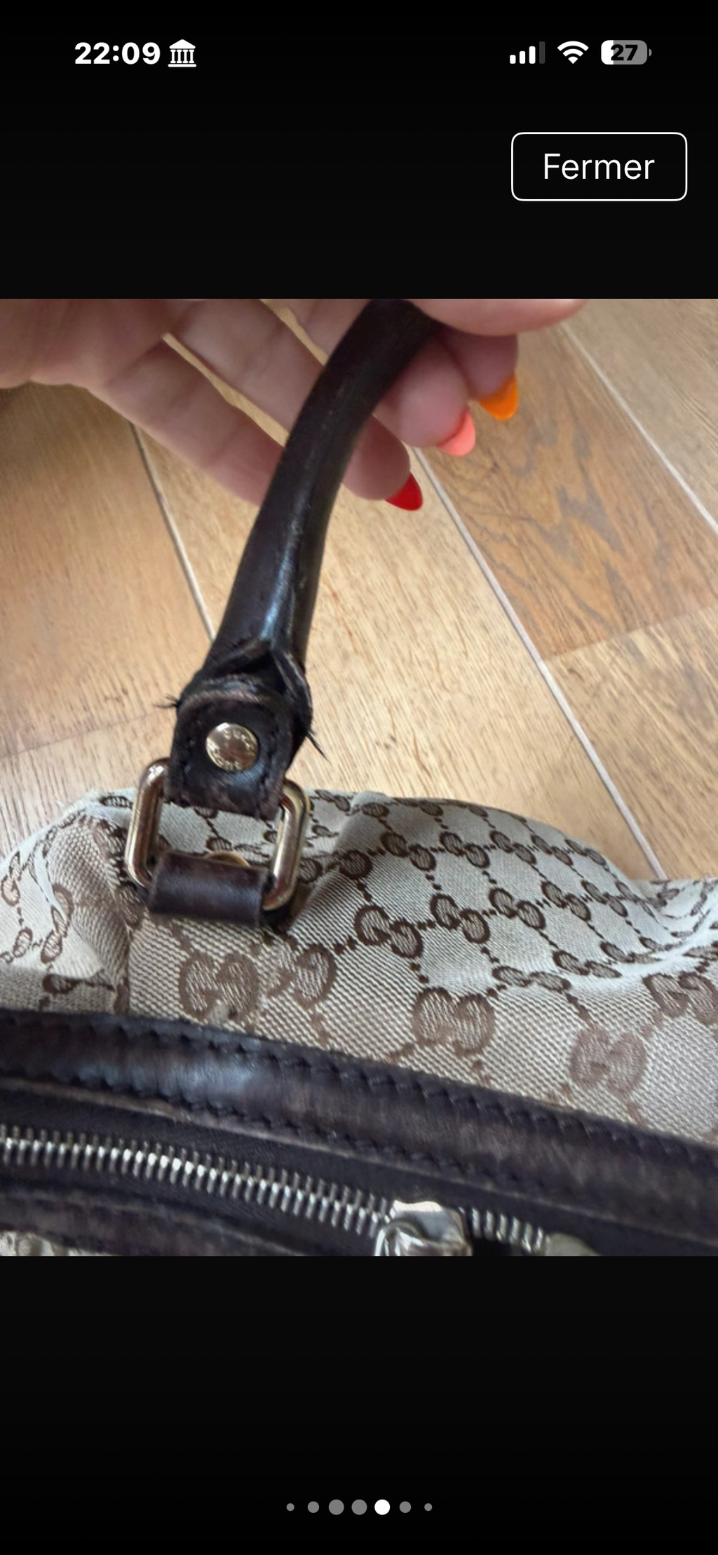 ✨ Gucci Sukey Toilette Jacquard Vintage ✨