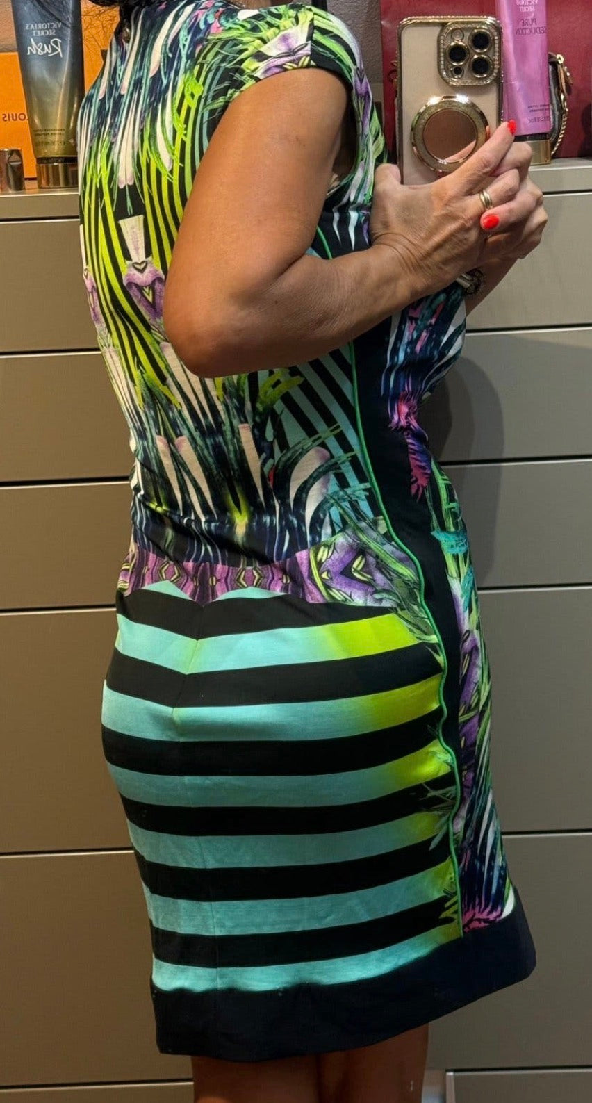 ✨ Just Cavalli - Robe Tropicale - T36 S ✨