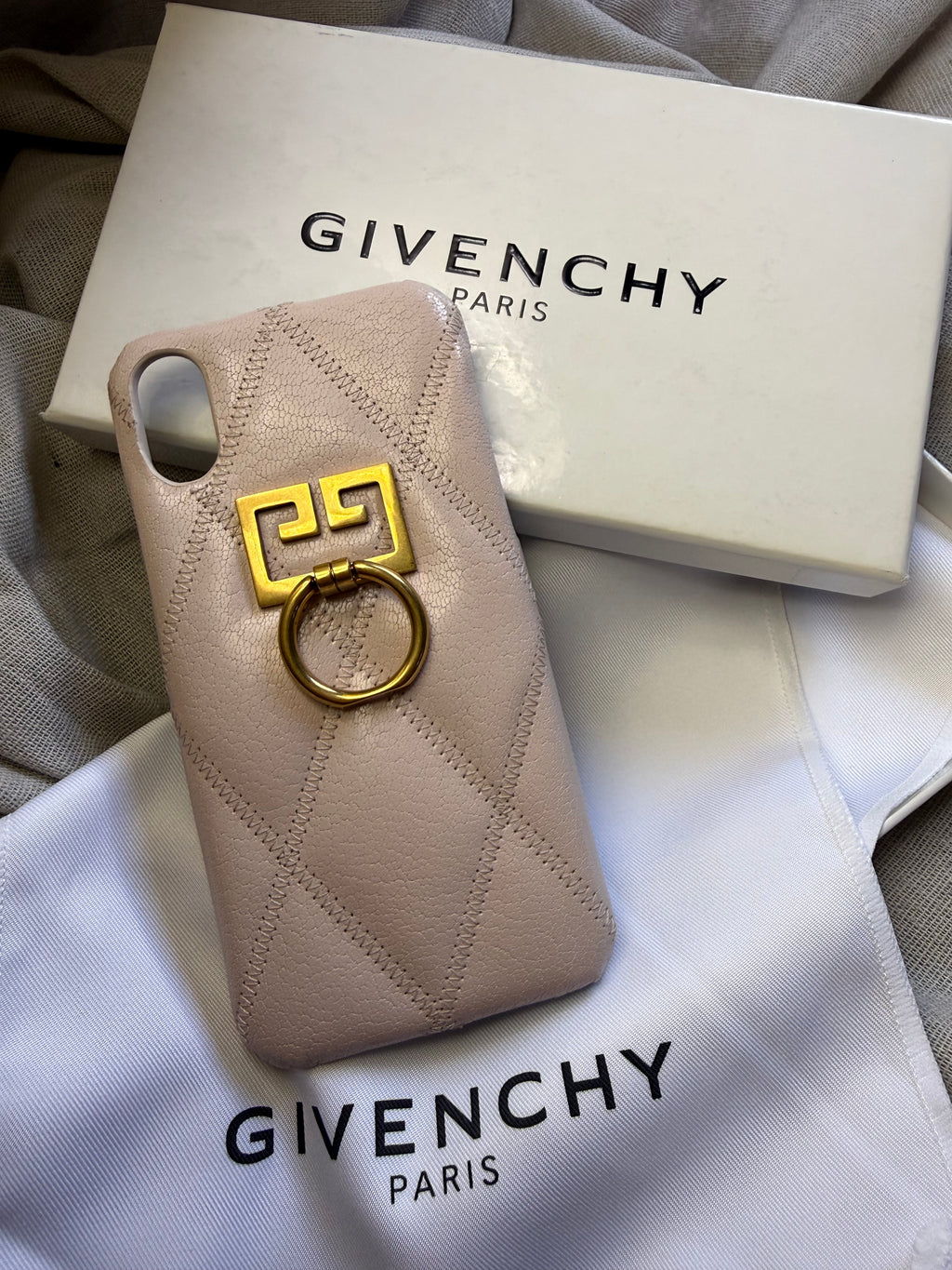 ✨ Neuve Givenchy full set 450€ coque IPhone X ou XS Rose ✨