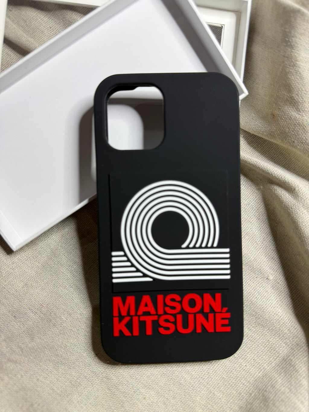 ✨ Neuve 70€ Maison Kitsuné coque iPhone 12 et 12 pro full set ✨