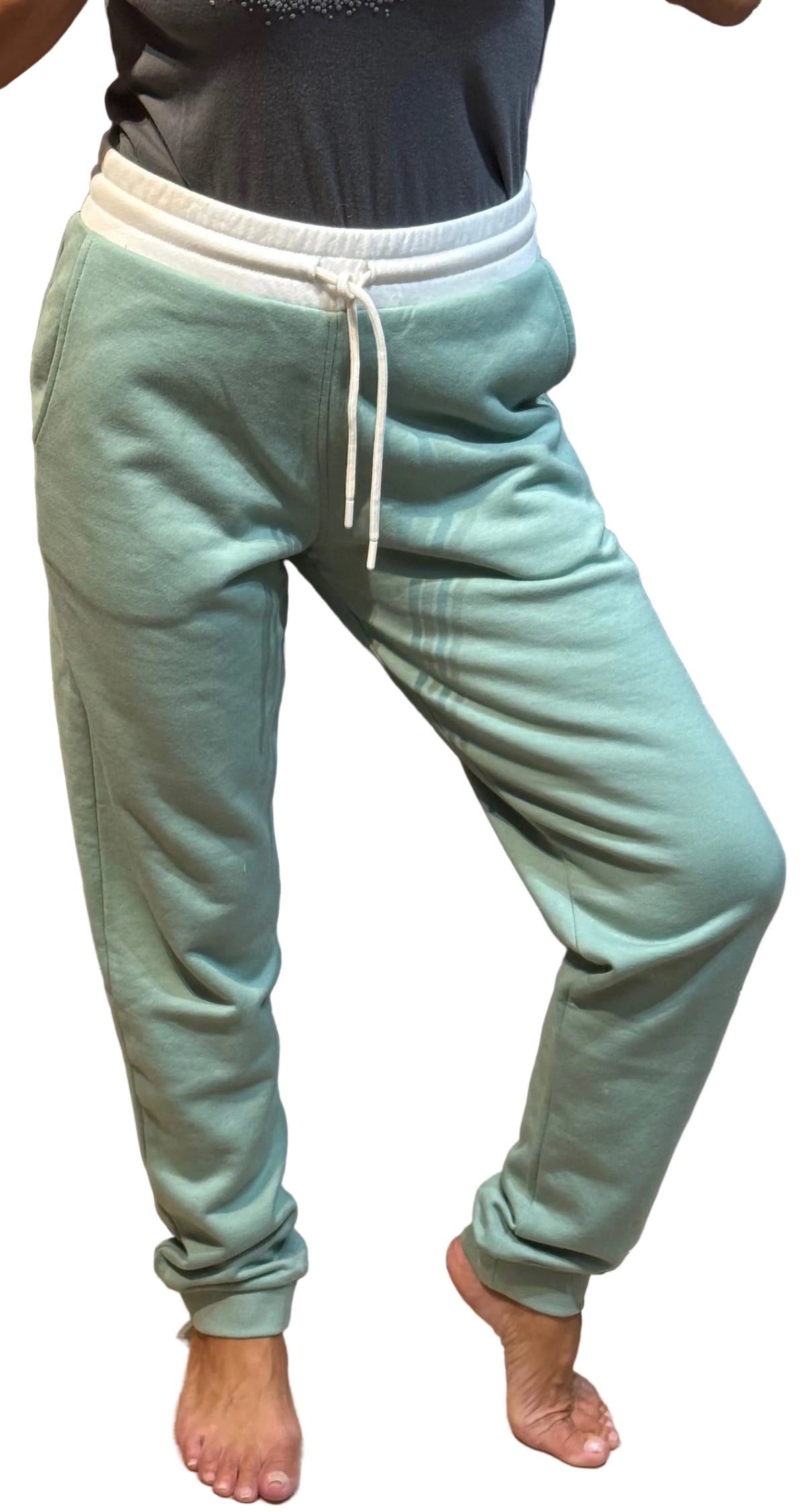 ✨ Neuf 600€ - Bally - Jogging Luxe vert sauge - Taille 34 ok 36 ✨