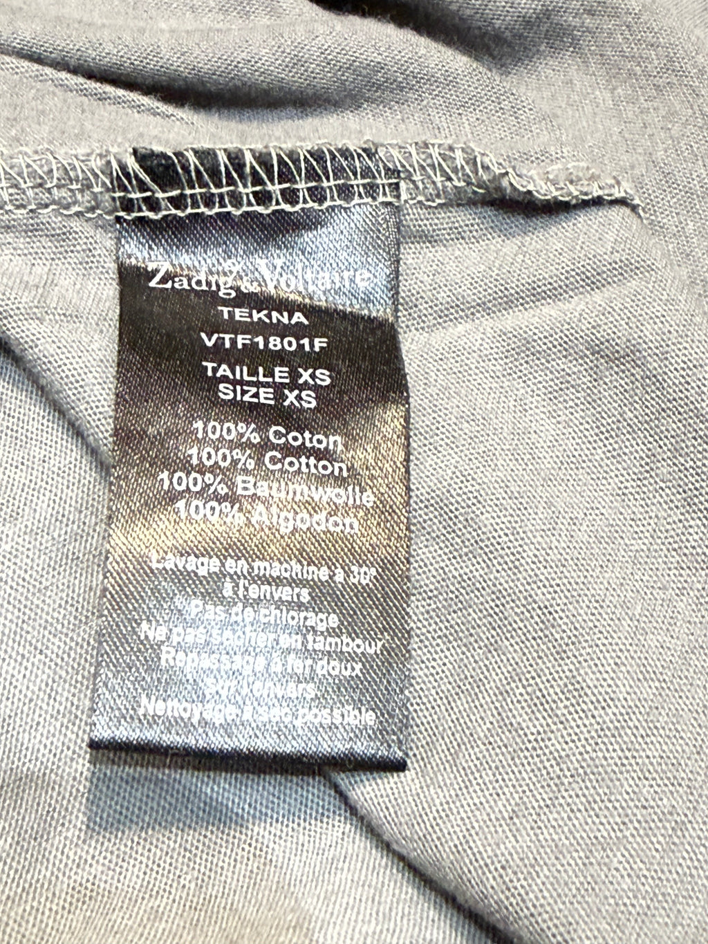 ✨ Zadig & Voltaire - T shirt Rock - XS ok S ✨