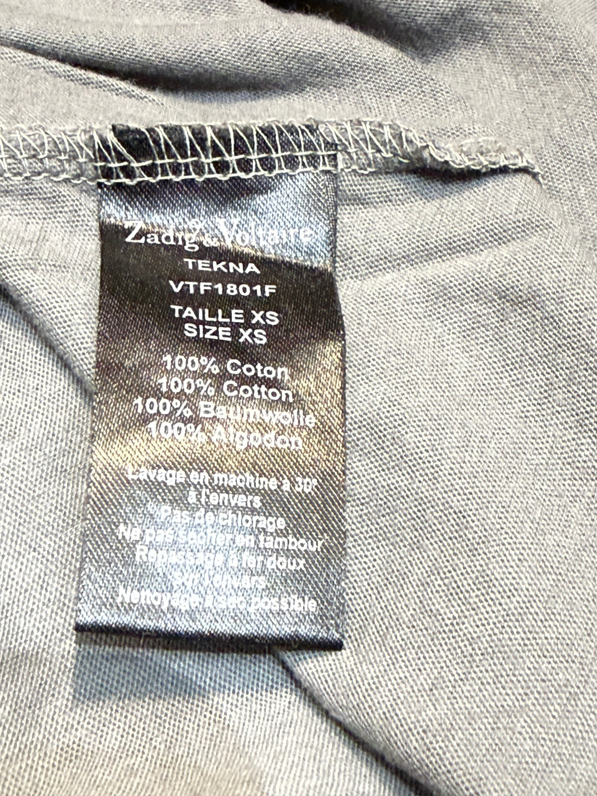 ✨ Zadig & Voltaire - T shirt Rock - XS ok S ✨