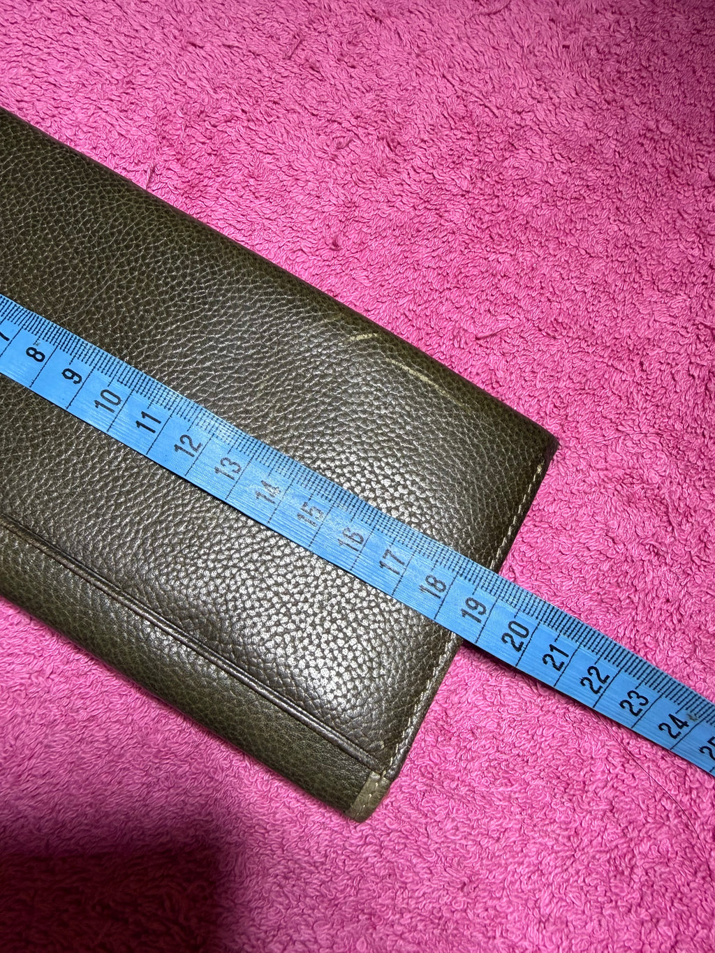 ✨ Balmain - Long Portefeuille Wallet kaki ✨