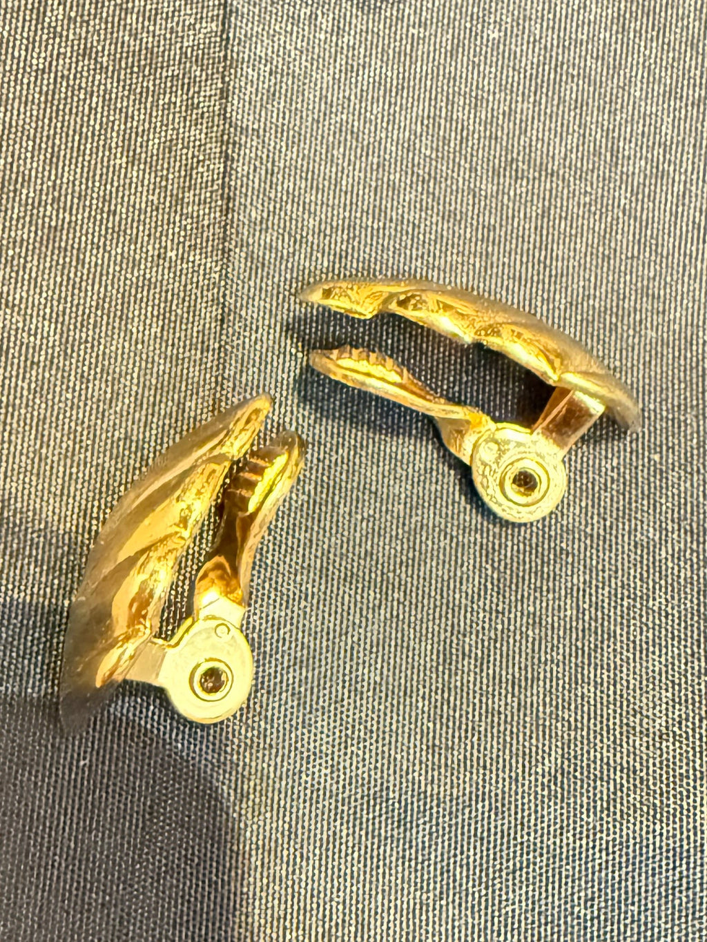 ✨ MONET Clips d’oreilles Exceptionnels Vintage - Triple Placage Or Lourd ✨