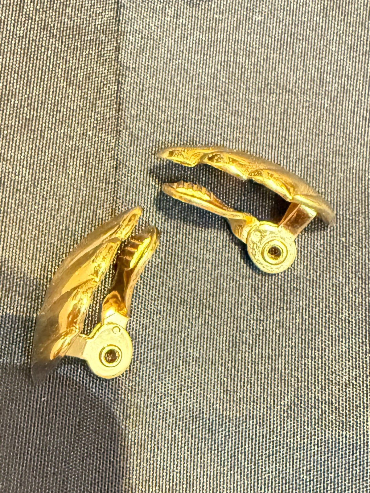 ✨ MONET Clips d’oreilles Exceptionnels Vintage - Triple Placage Or Lourd ✨