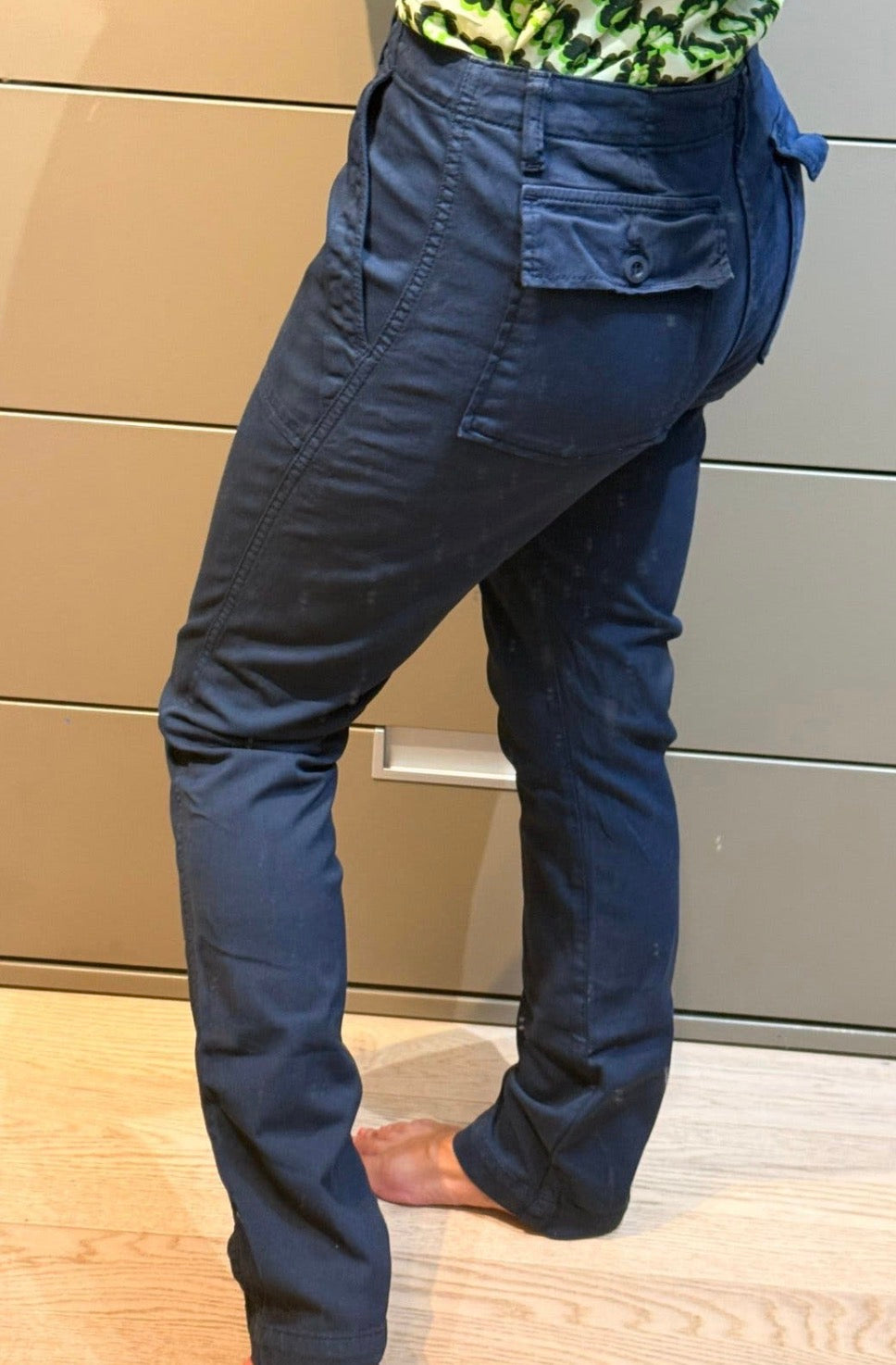 ✨ Ba&sh - Pantalon Cargo bleue marine - T36 ok 38 ✨