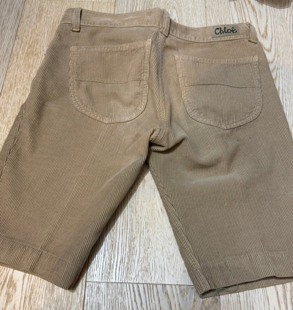 ✨ Chloé - Bermuda velours Camel - T34 XS ✨