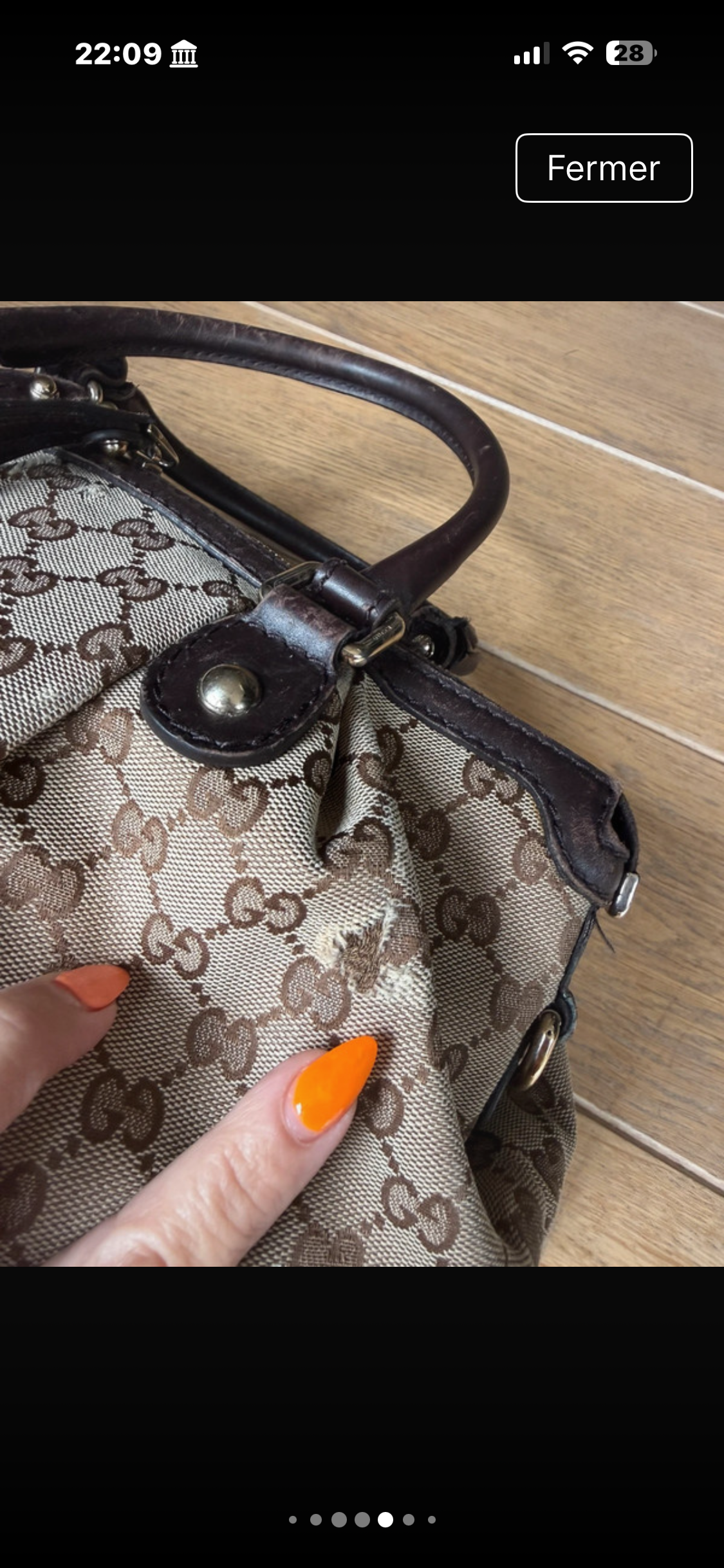 ✨ Gucci Sukey Toilette Jacquard Vintage ✨