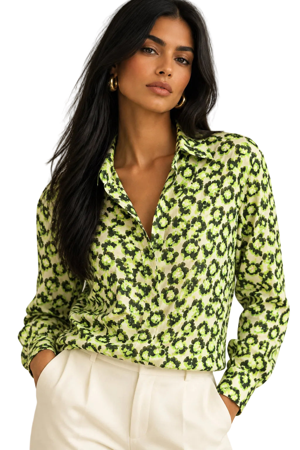 ✨ Neuve 135€ - Suncoo - Chemise rétro-chic - T. 36/38 ✨
