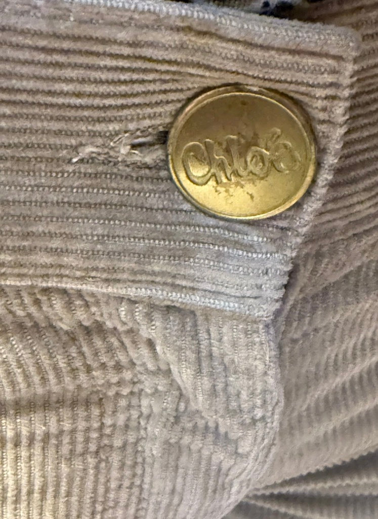 ✨ Chloé - Bermuda velours Camel - T34 XS ✨