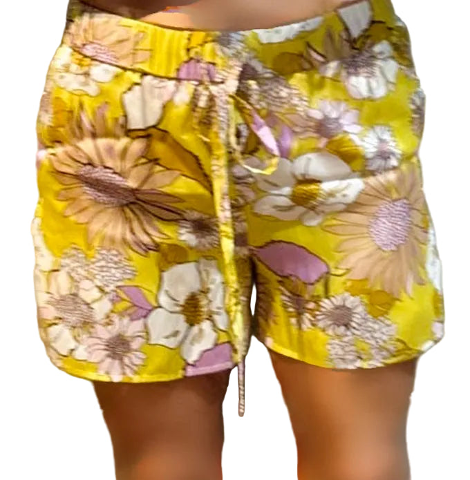 ✨ Neuf 195€ - Sandro - Short imprimé Flower Power - T36 ✨