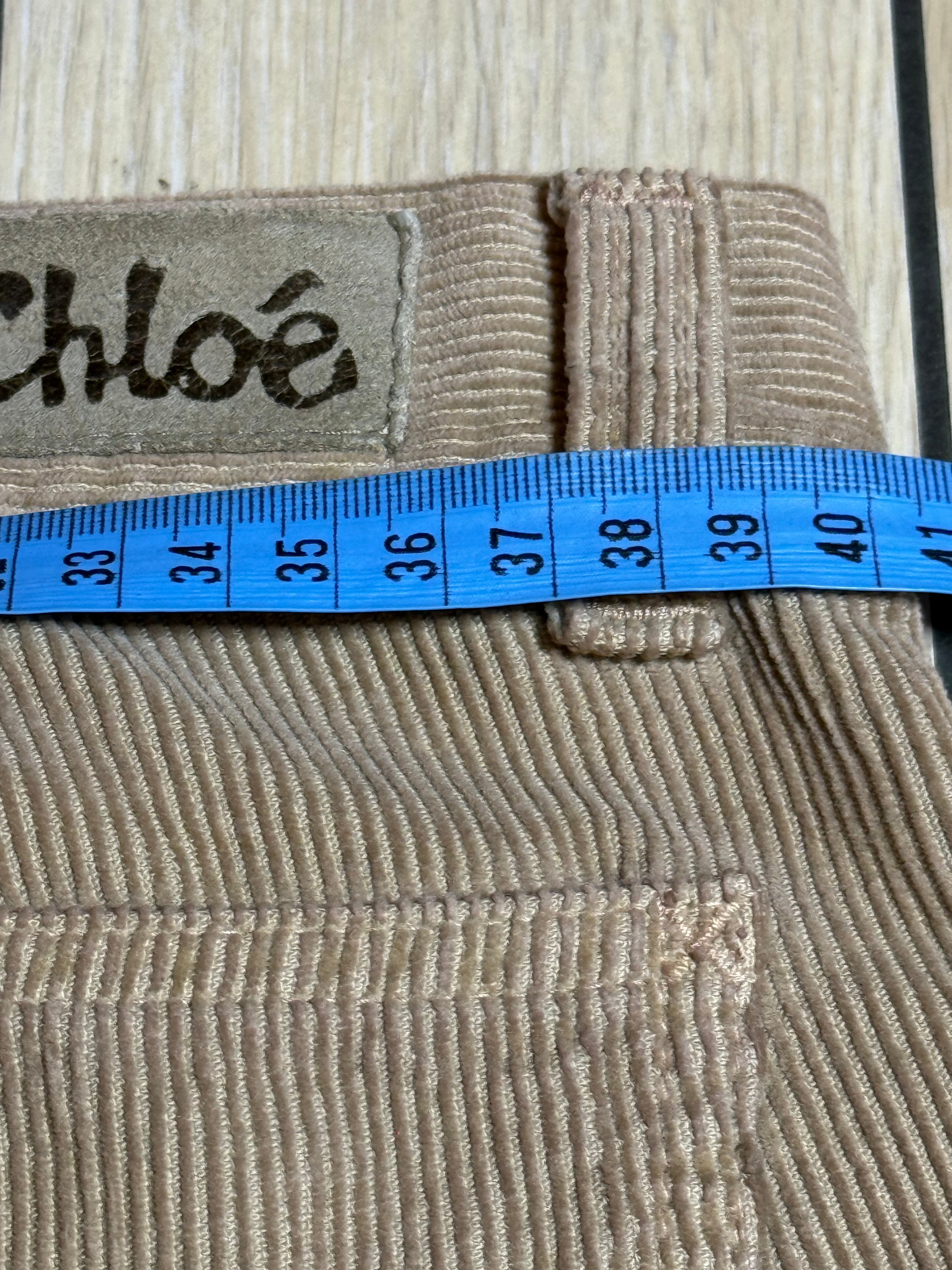 ✨ Chloé - Bermuda velours Camel - T34 XS ✨